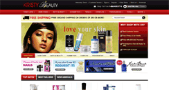 Desktop Screenshot of kristybeauty.com